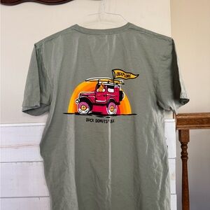 Men's Duck Donuts Green T-Shirt